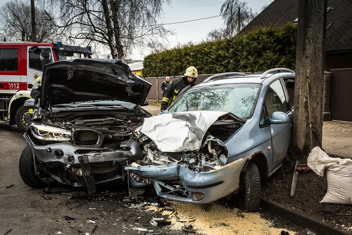 A high-speed motor vehicle collision, the most common cause of traumatic aortic injury.
